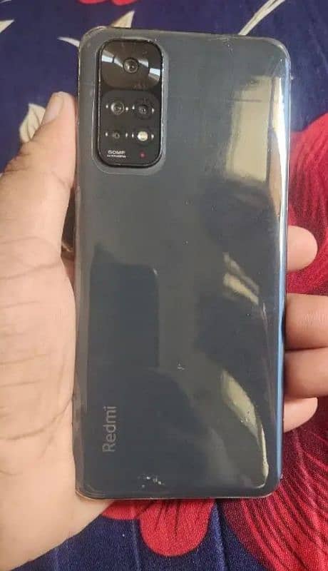 Redmi note 11 6gb 128gb glass change with box 0