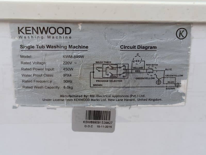 Haier Spinner and Kenwood Washer 4