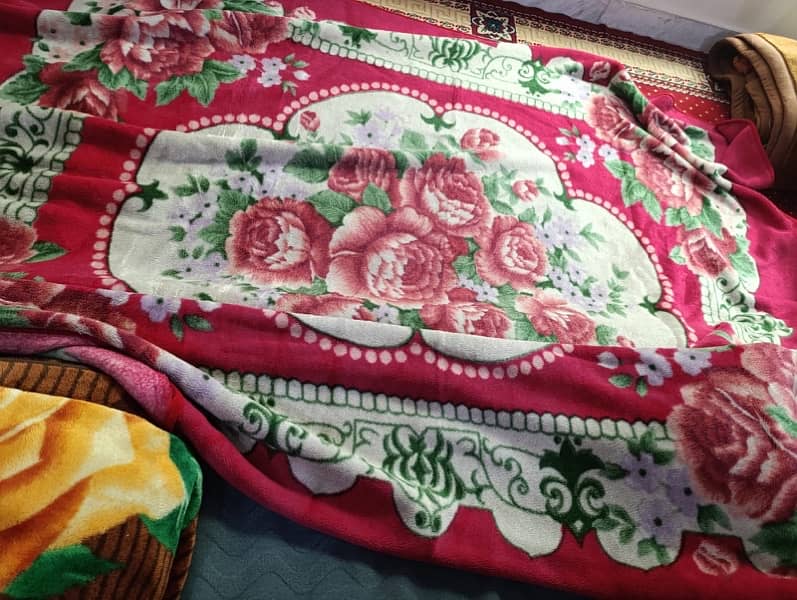 Korean blankets and bed sheets slightly used good condition 2