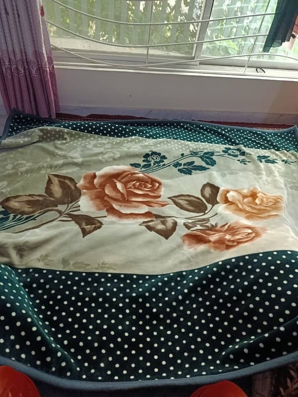 Korean blankets and bed sheets slightly used good condition 5