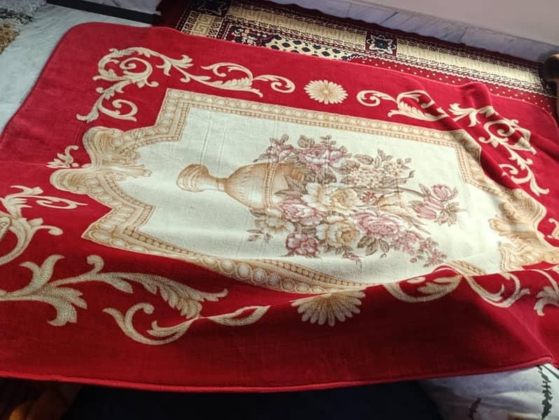 Korean blankets and bed sheets slightly used good condition 6