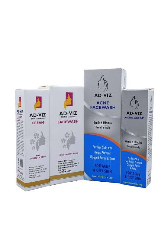 Ad-viz skin Cream and Face wash 3