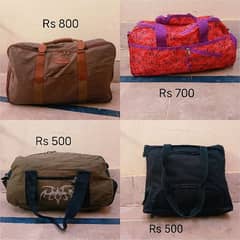 different types of bags | travel bag | School bag