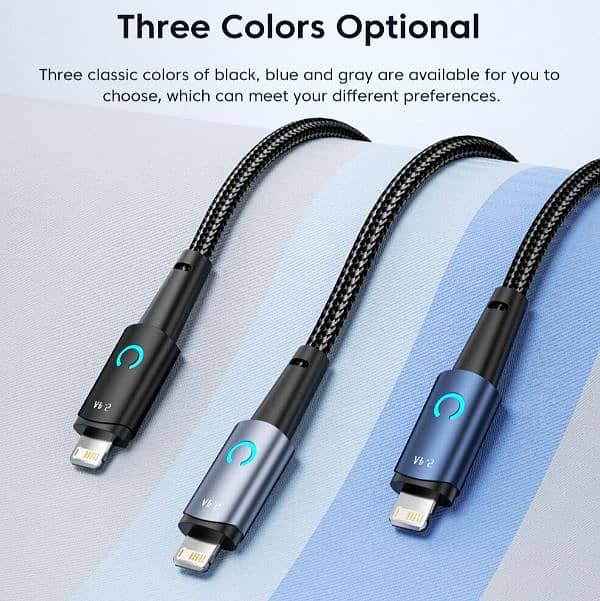 100%Original Toocki USB A to Lightning Cable 5