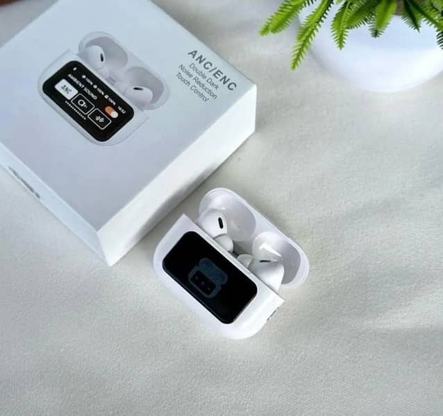 Airpods 5 A9 Pro Touch Screen New Metallic Colour 1