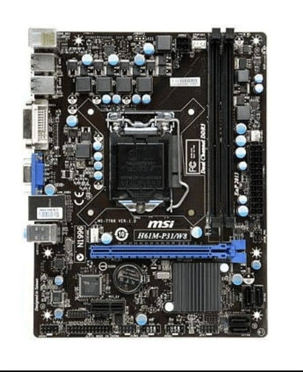 Msi h61 Motherboard 2