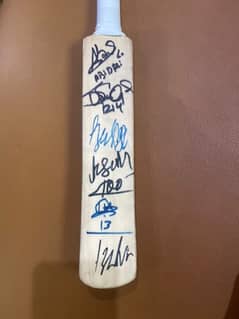 Autograph bat