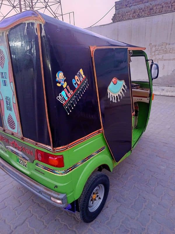 New Asia rickshaw petrol totally original A to Z 2