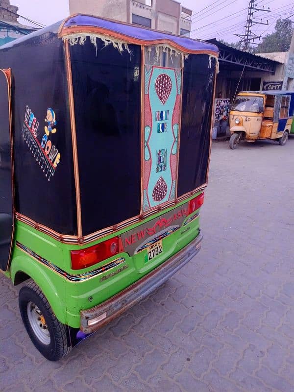 New Asia rickshaw petrol totally original A to Z 3