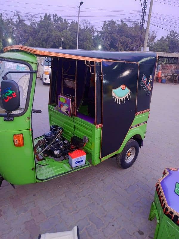 New Asia rickshaw petrol totally original A to Z 6