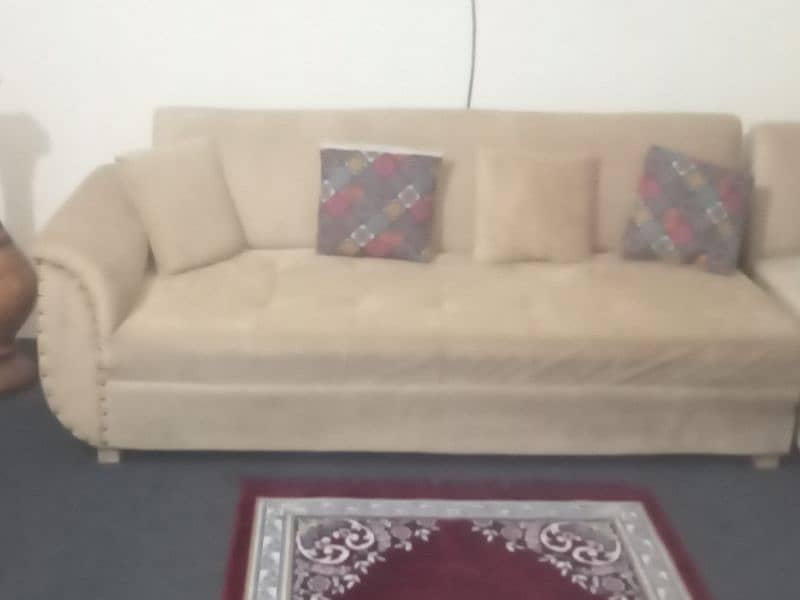 L Shaped Sofa Skin Colour 0