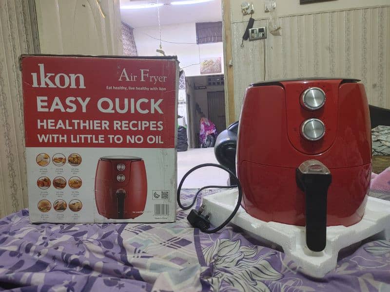 ikon Air Fryer for sale new condition 4