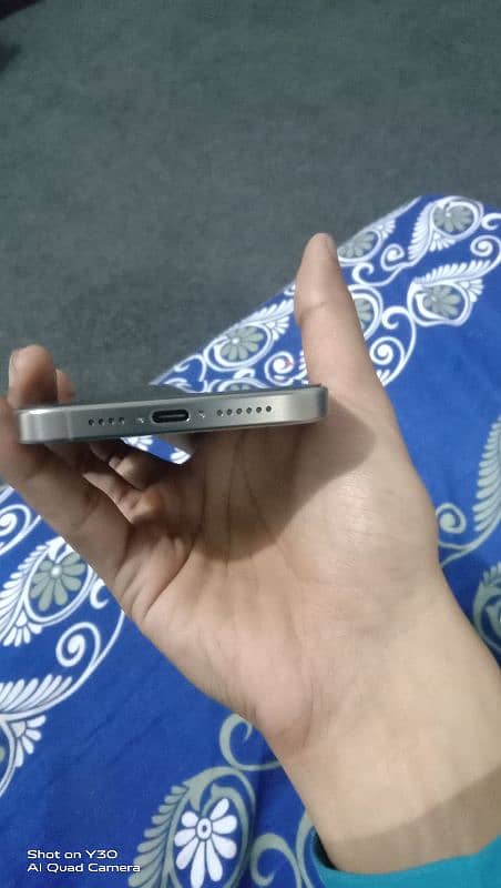 iphone 15ProMax jv Natural Ti5tanium 256GB condition10by10 3