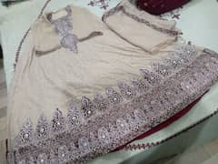 wedding wear dress Maxi and dupatta