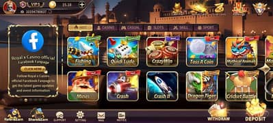 Royal casino online game