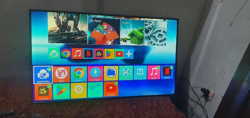 Orient 50 inches led with android box ultra slim model price final 7