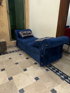 Sofa Couch Blue