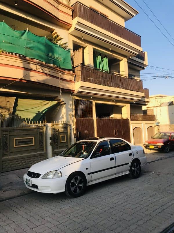 Honda Civic VTi Oriel 2000 model Lahore number exchange possible 3