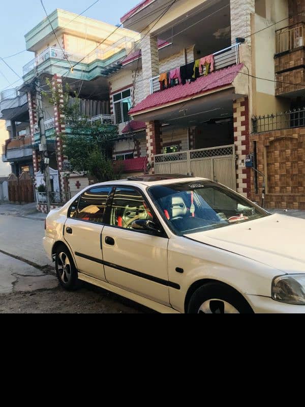 Honda Civic VTi Oriel 2000 model Lahore number exchange possible 8