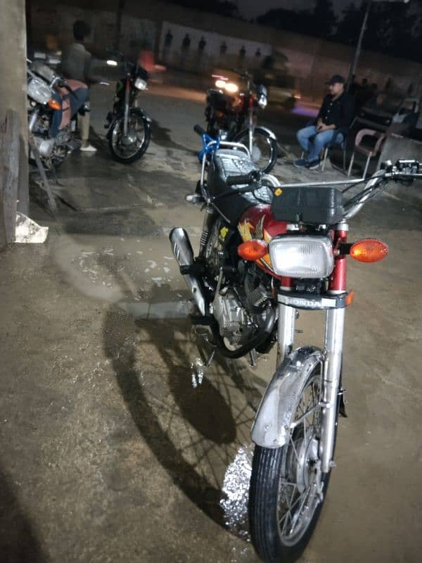 honda 125 (2016) hyderabad number with open latter only 1