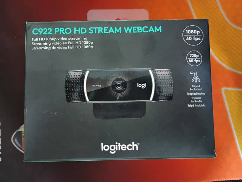 Logitech C922 Pro Stream Full HD Webcam 2