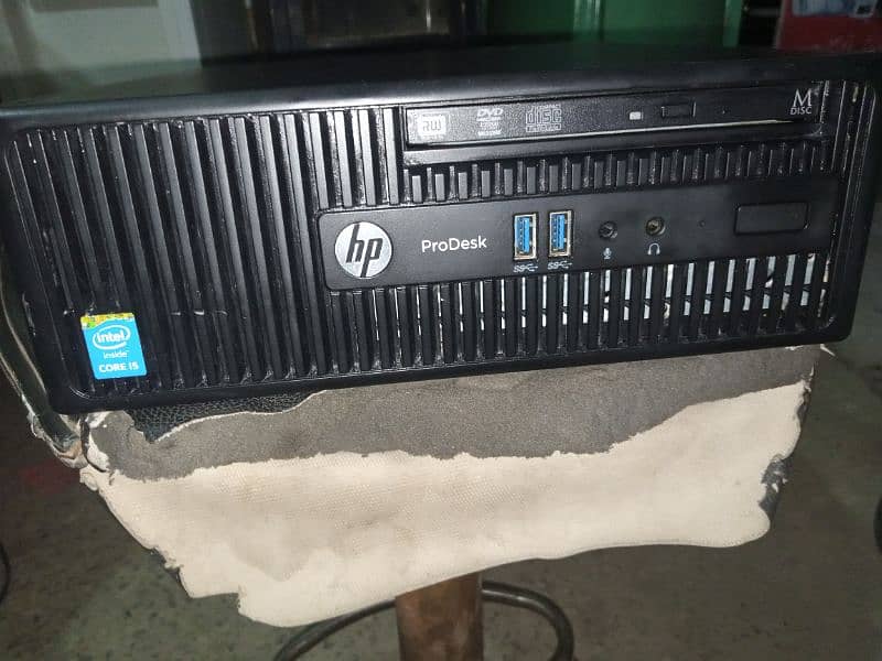 hp i5 3rd gen desktop pc 0