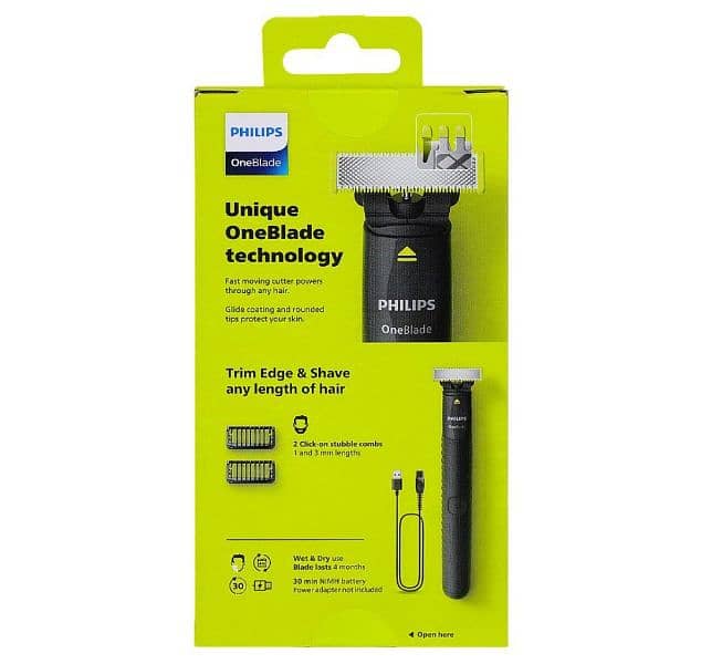 PHILLIPS ONEBLADE WET AND DRY SHAVING TRIMMER FOR SALE 3