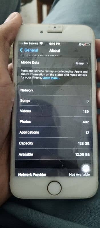 IPHONE 7 BYPASS 10/9 CONDITION FULL OK HA| 128 GB 6