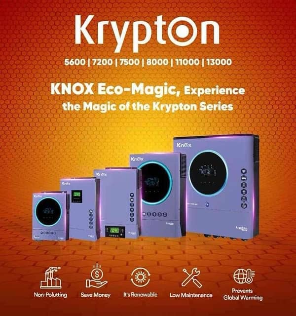 Knox Inverter | 6KW on Whole Sale Price 3