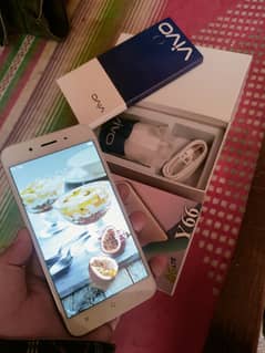 Vivo Y66 4/64 Full Box Complete Accessories