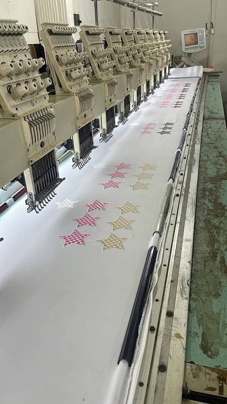 Embroidery machine 12-head 1