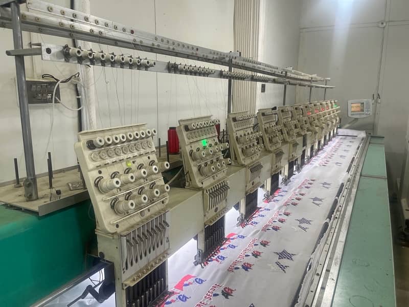 Embroidery machine 12-head 2