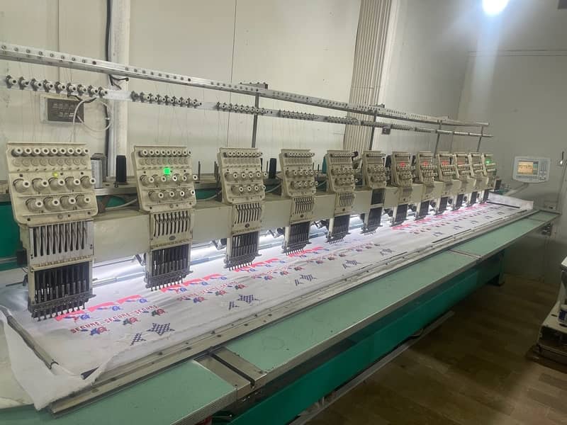 Embroidery machine 12-head 4