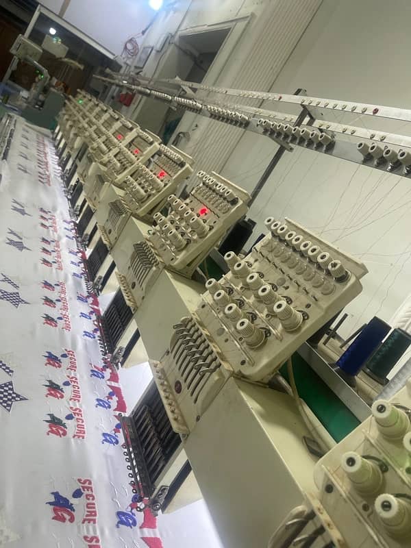 Embroidery machine 12-head 5