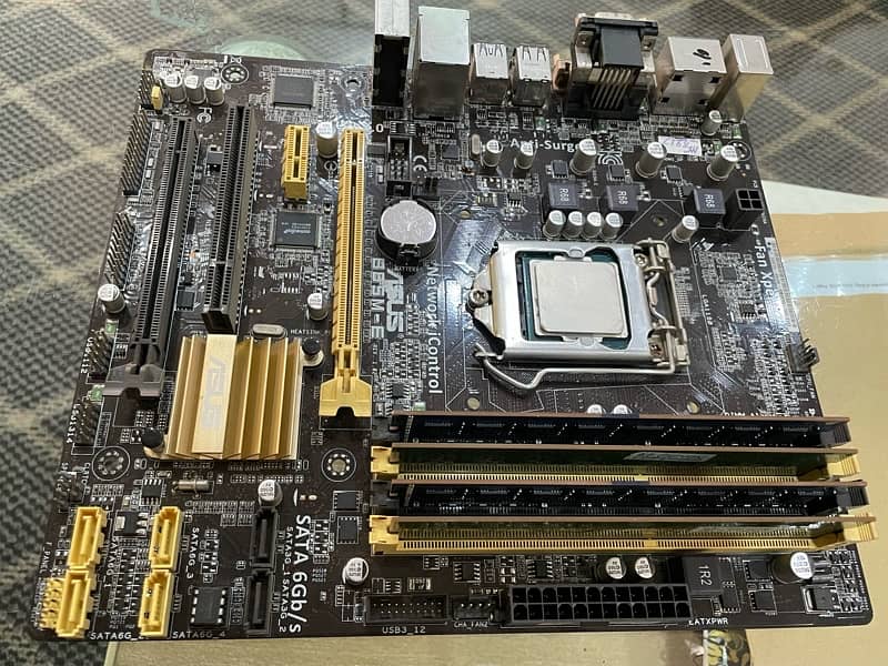 computer motherboard/20gb ram/ddr3/i5 4 gen processor 0