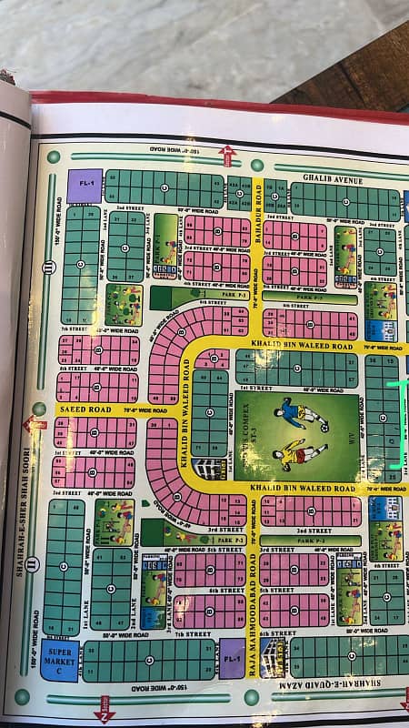 Prime 600 Sqyds Plot for Sale in Gulshan-e-Maymar Sector W-5 0