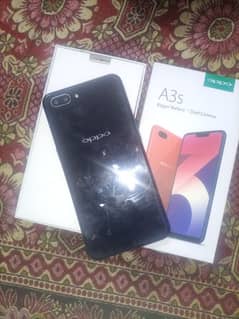 oppo A3s 2.16 front glass Thora SA break