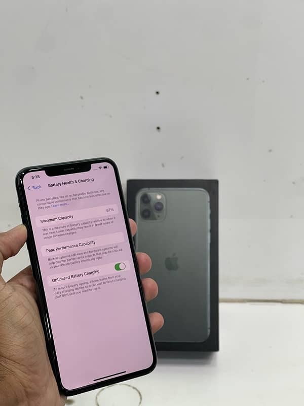 IPhone 11 Pro Max 64GB PTA Approved 1