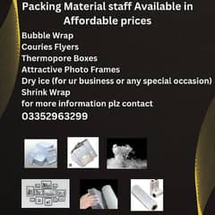 packing material staff available