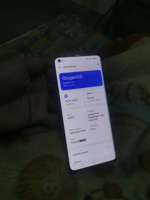 Oneplus 8 8/128GB 10/10 4