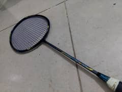 POWER FURIOUS 30 BLACK/GOLD MATTE BADMINTON PROFESSIONAL RACKET.