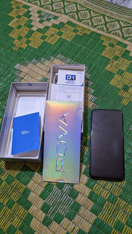 Tecno pova 6/128 with box All okay condition 10/9 2