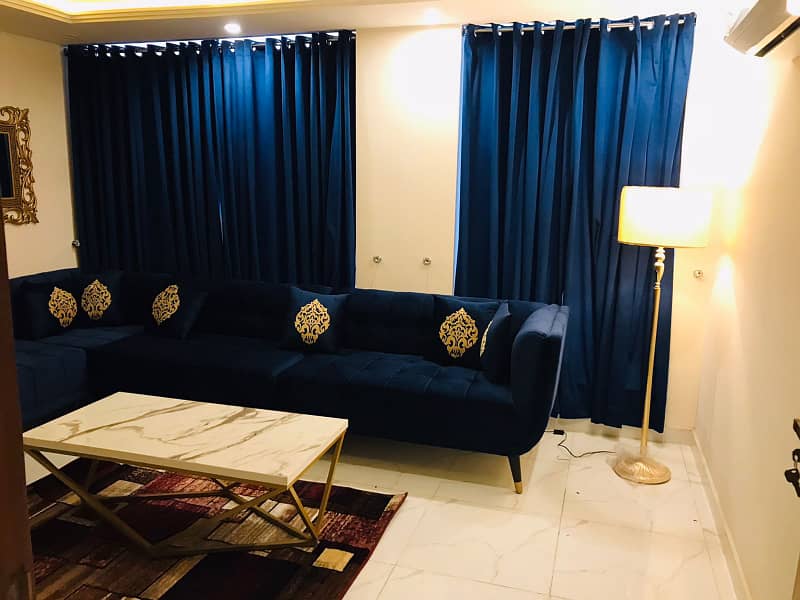 Perfect Lahore Stay: 1-Bedroom Apartment For Rent Bahria Town lahore 3