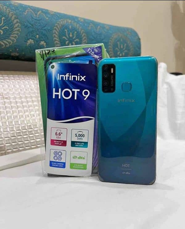 INFINIX HOT 9 4/128GB WITH BOX 3