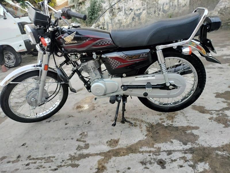 urgent sell cg 125 2024 lush condition 0