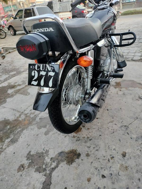 urgent sell cg 125 2024 lush condition 4