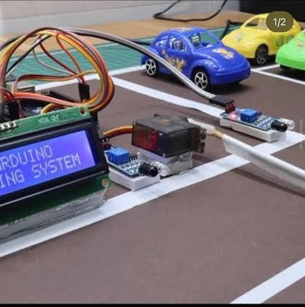 arduino car parking student project 1