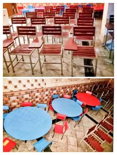 School chair|Study table|Chair|School furniture|College furniture