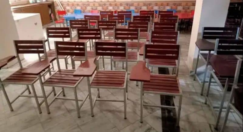 School chair|Study table|Chair|School furniture|College furniture 4