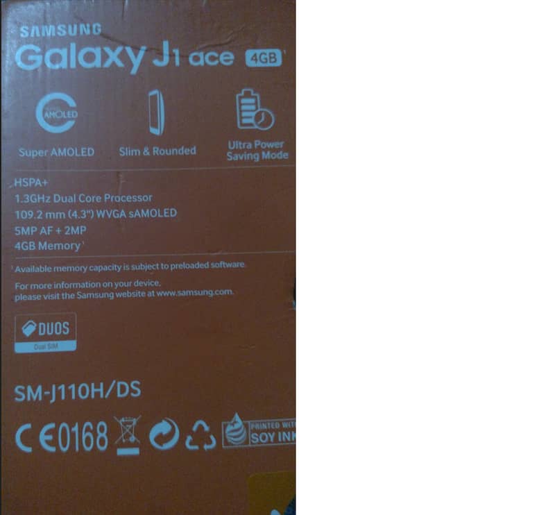 SAMSUNG GLAXY J1 ACE 2